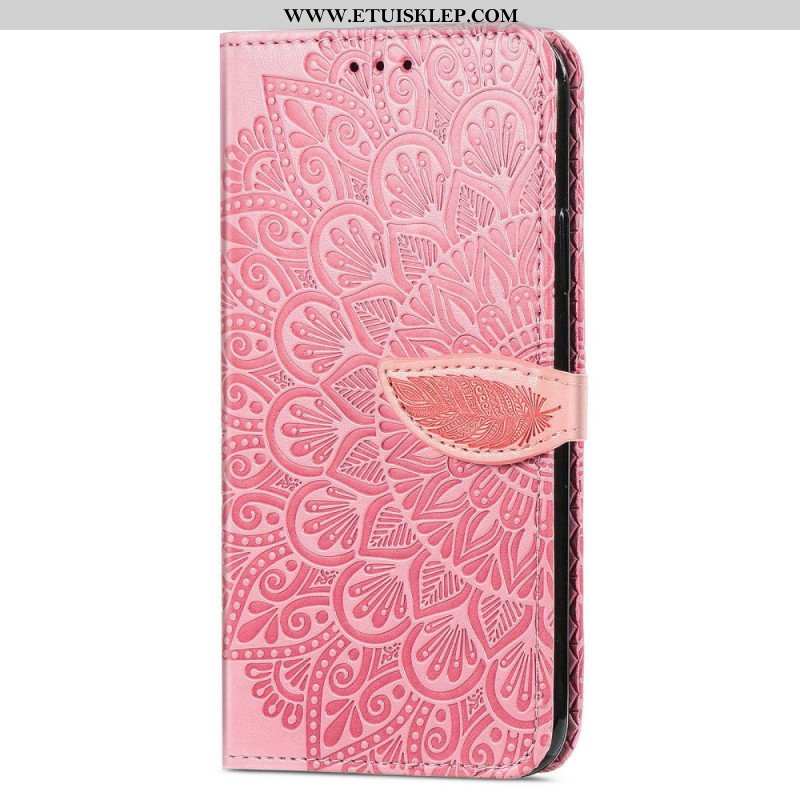 Etui Folio do Samsung Galaxy M13 Plemienne Liście